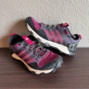 Adidas Wandertag Hiking Trail Running Shoes Sneakers Maroon Purple‎ Sneakers